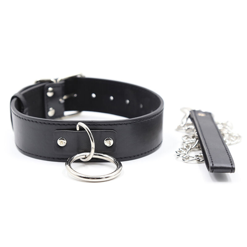 collier avec laisse